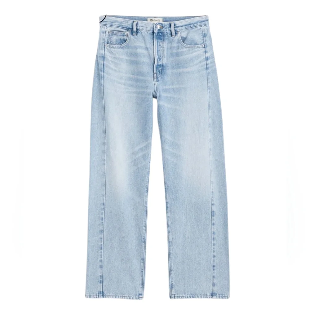 Madewell | Pieced Barrel-Leg Jeans - Picture 3 of 16